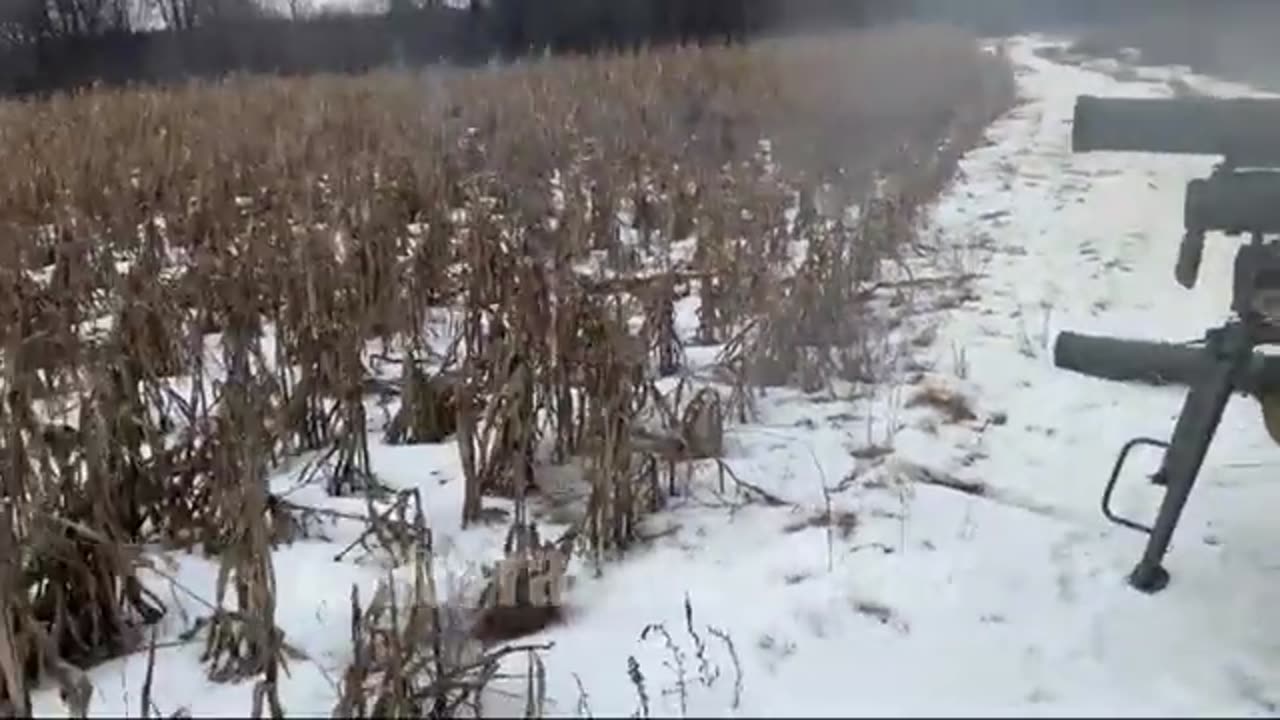 ATGM KORNET hits Ukrainian tank