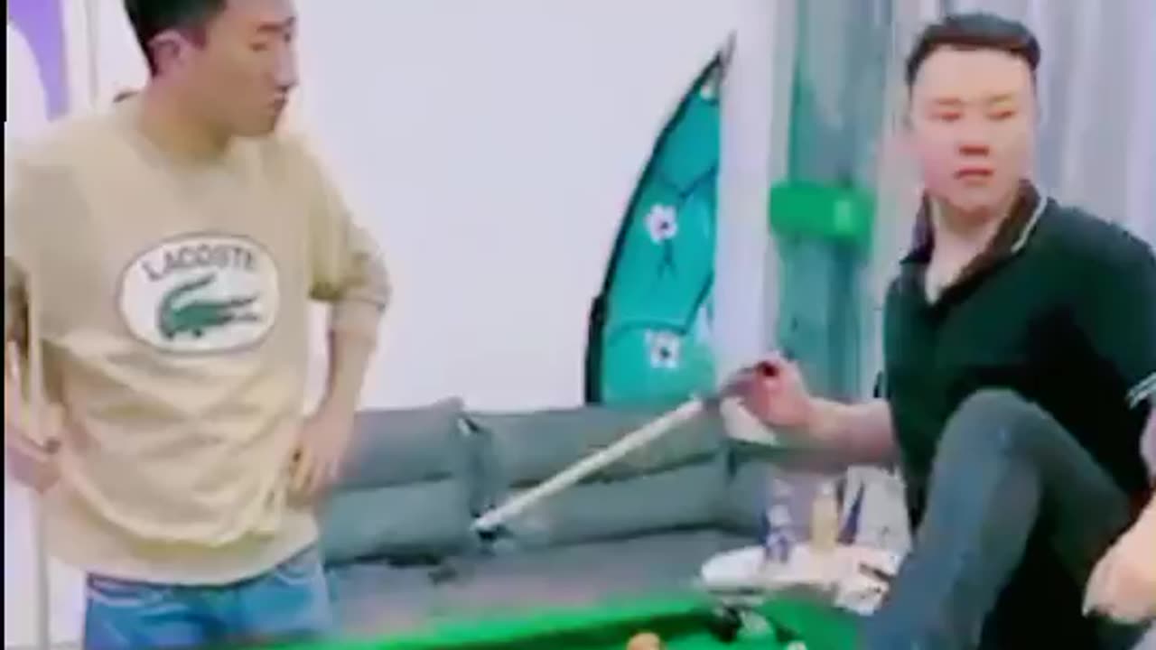 Funny trick shot