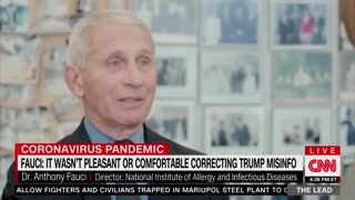 Fauci Says He’s Unpopular Because He Has So Much ‘Integrity’