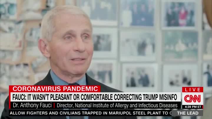 Fauci Says He’s Unpopular Because He Has So Much ‘Integrity’
