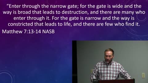 The Red Letters/The Beatitudes are the Narrow Way.