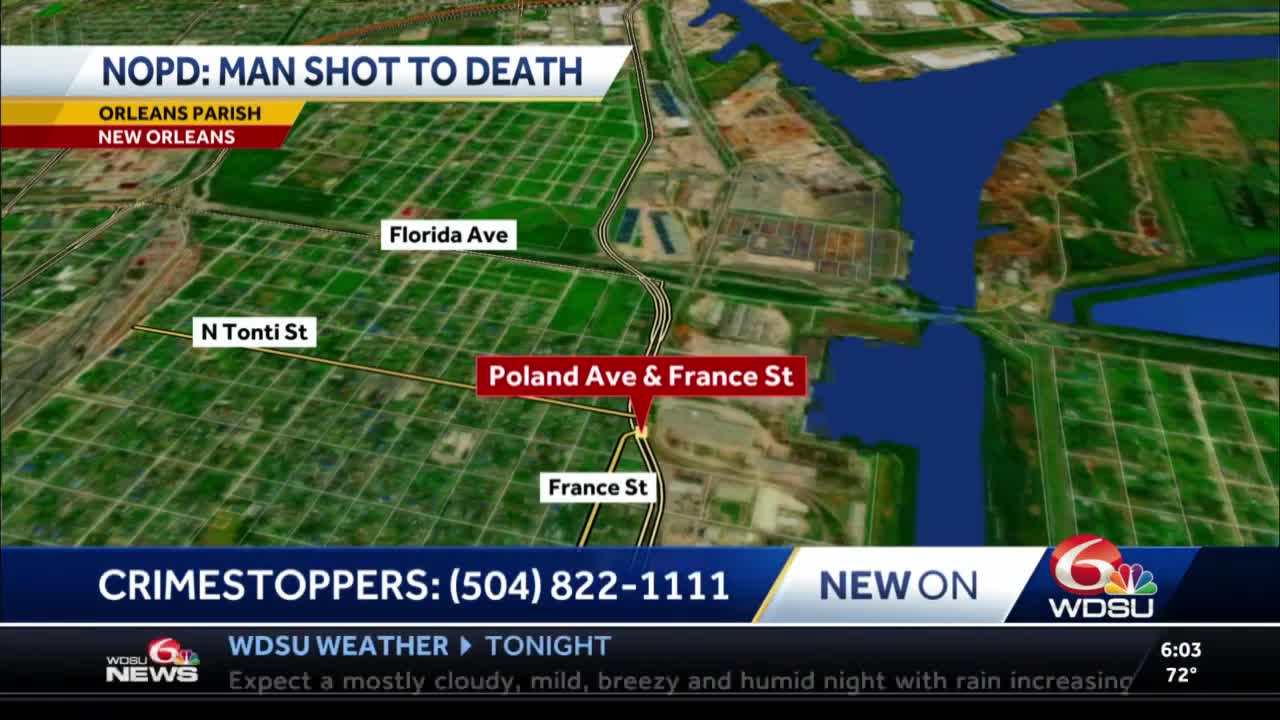 Man shot to death in Desire neighborhood