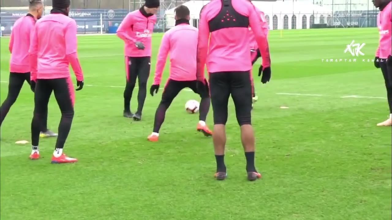 Football: Funny Training Moments with Salah, Mbappe, Messi, Ronaldo.....