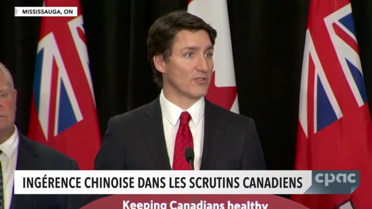 Trudeau: "CSIS is active in fighting against foreign interference..."