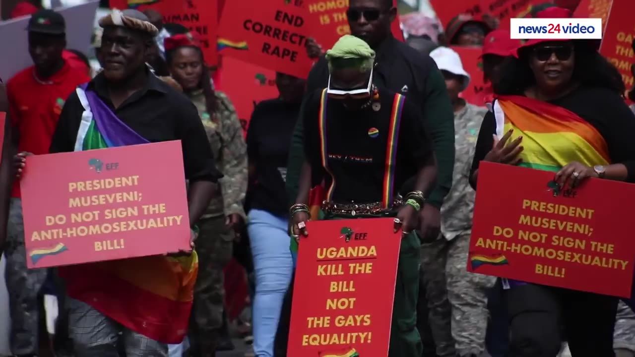 Malema EFF against Uganda homosexual bill