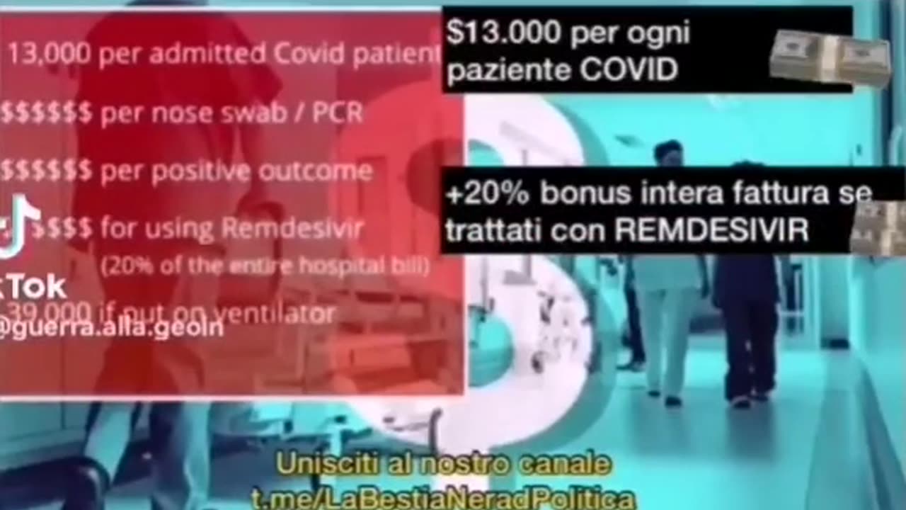 PROTOCOLLI CRIMINALI HANNO TRASFORMATO GLI OSPEDALI DI TUTTO IL MONDO IN CAMPI DI TORTURA..