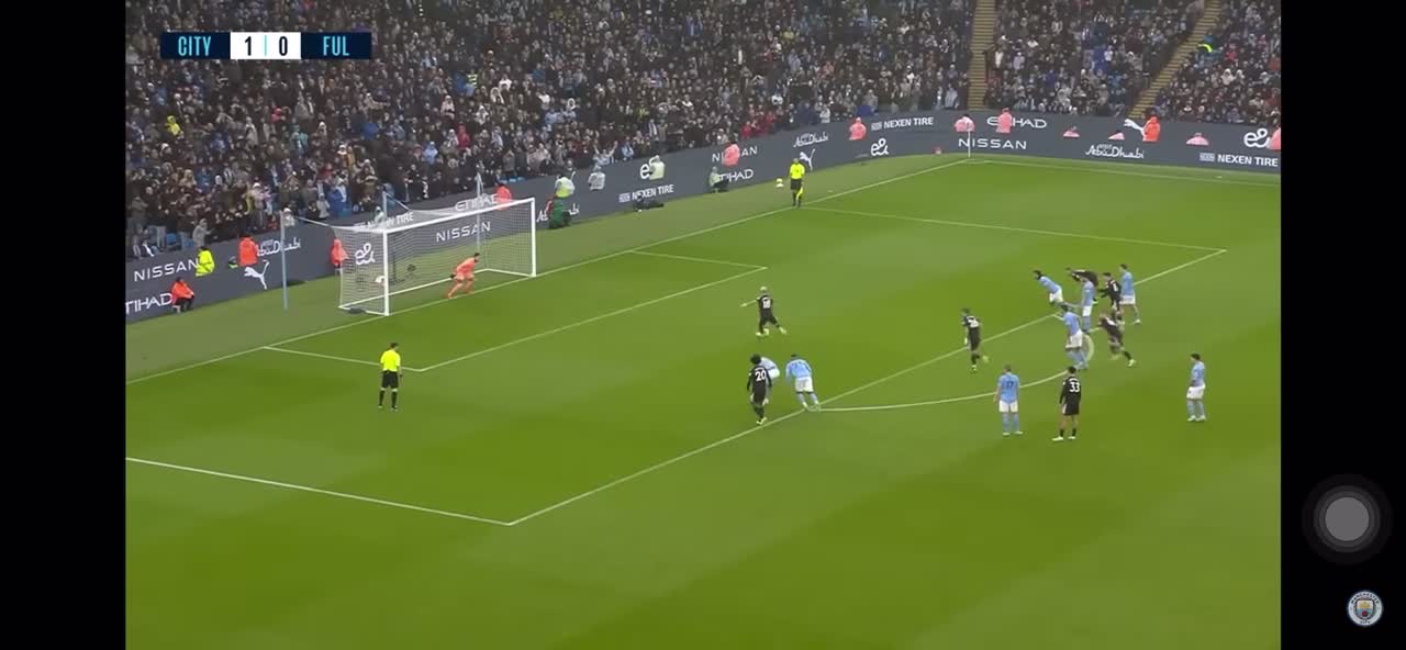 MAN CITY VS FULHAM HIGHLIGHT