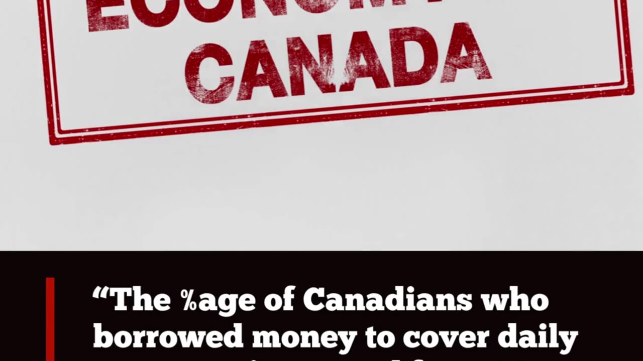 Four in 10 Canadians borrowing money to pay for necessities