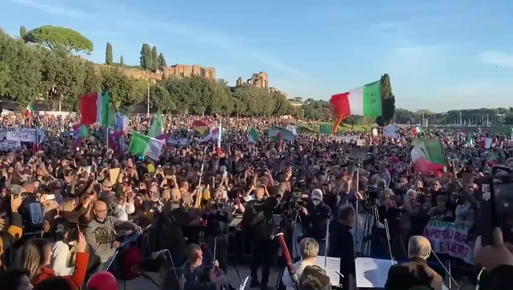 World Wide Demonstration - Rome Italy