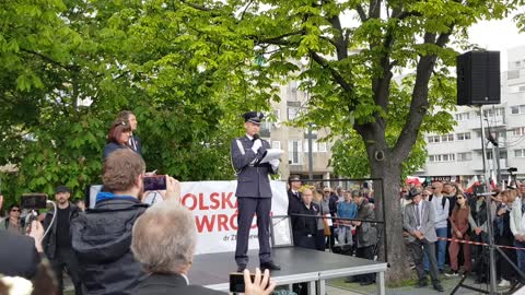 3.05.2022 r. Msza Święta, Przemowy i Marsz Pamięci - Ś.P. #Doktor Z. #Hałat, #Wrocław, cz. 6/17