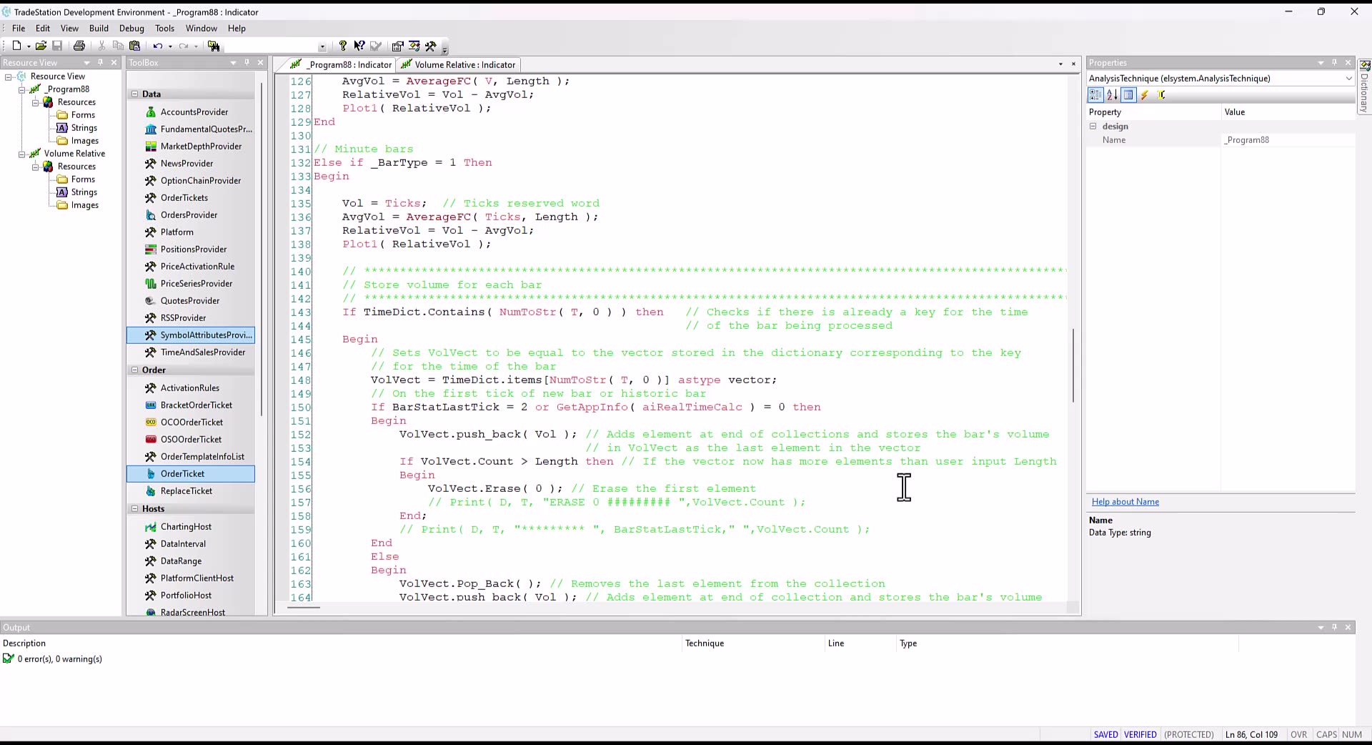 Program 88 | Markplex Relative Volume