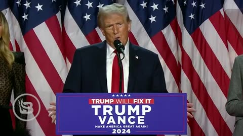 HISTORIC- Trump's FULL Victory Speech (w- JD Vance & Dana White)