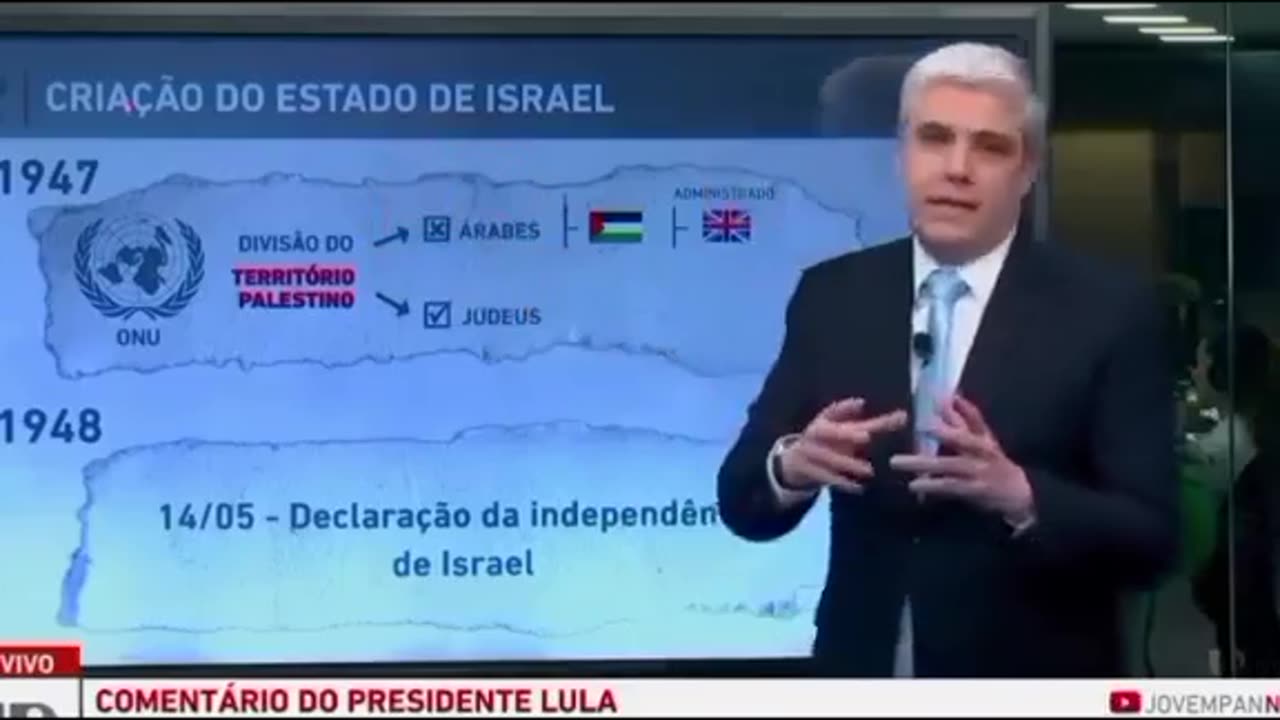 Fala de Lula gera revolta no povo de Israel