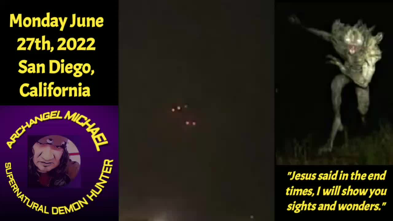 San Diego California, lights reported in the sky floating.