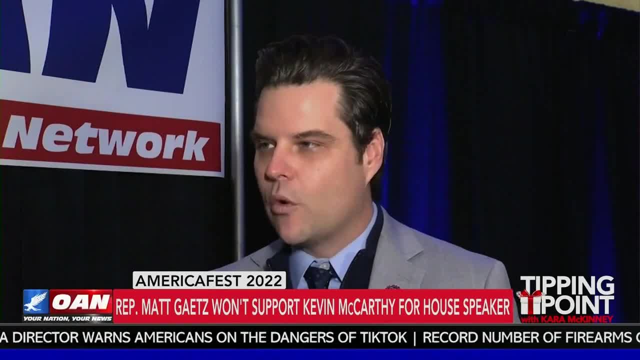 Matt Gaetz: Kevin McCarthy Would Surrender to the Democrats