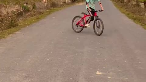 Stunt video wheelie