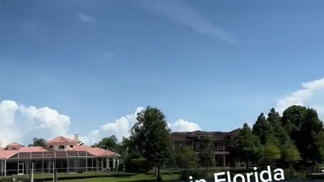 You know your in Florida.when