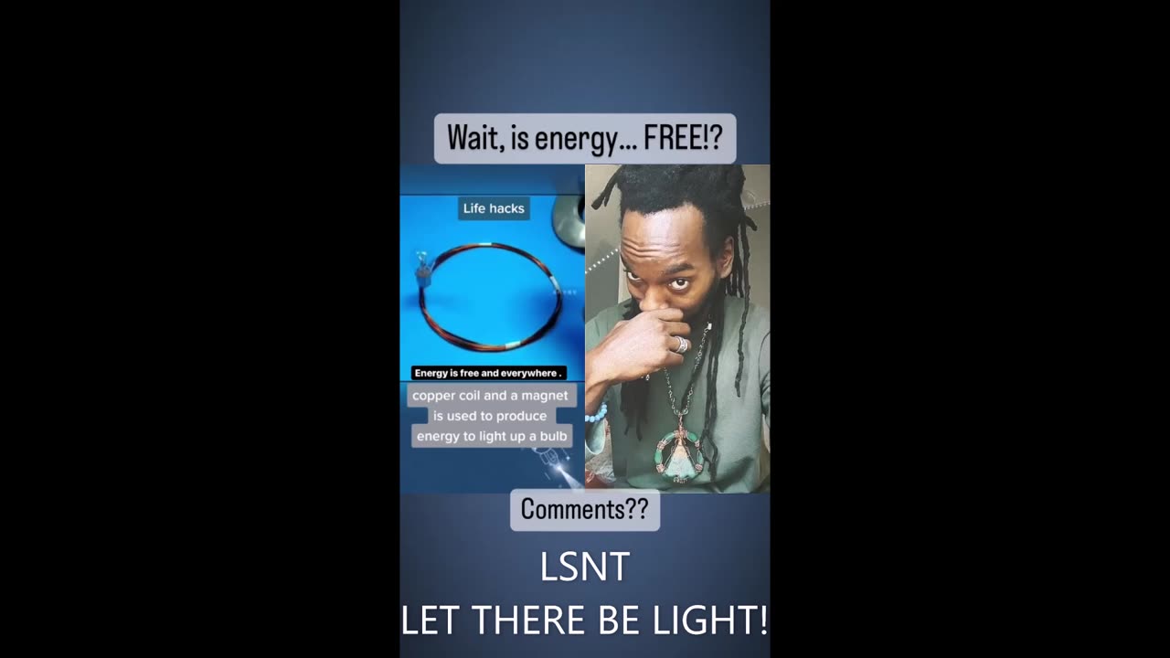 LET THERE BE " LIGHT " & LET IT BE FOR "FREE"