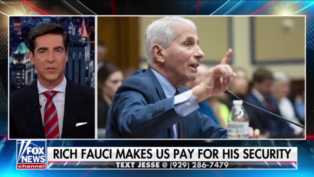 Fauci Has Tax Payer Funded Security After Retiring