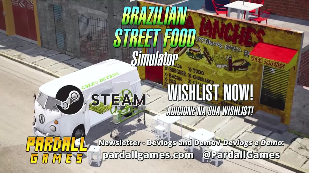 Brazilian Street Food Official Trailer Game