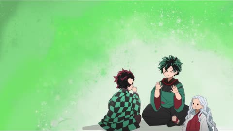 My hero academia and Demon slayer