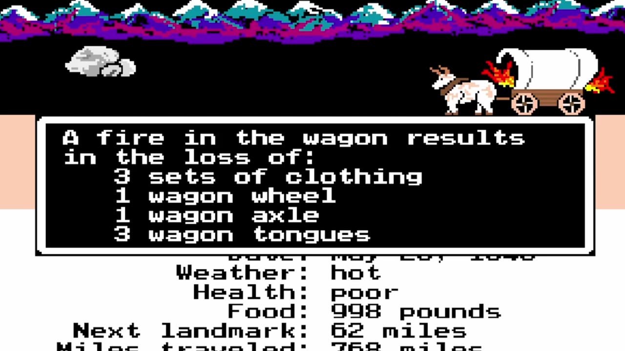 Holy tragedy Batman - Oregon Trail 1990 Short