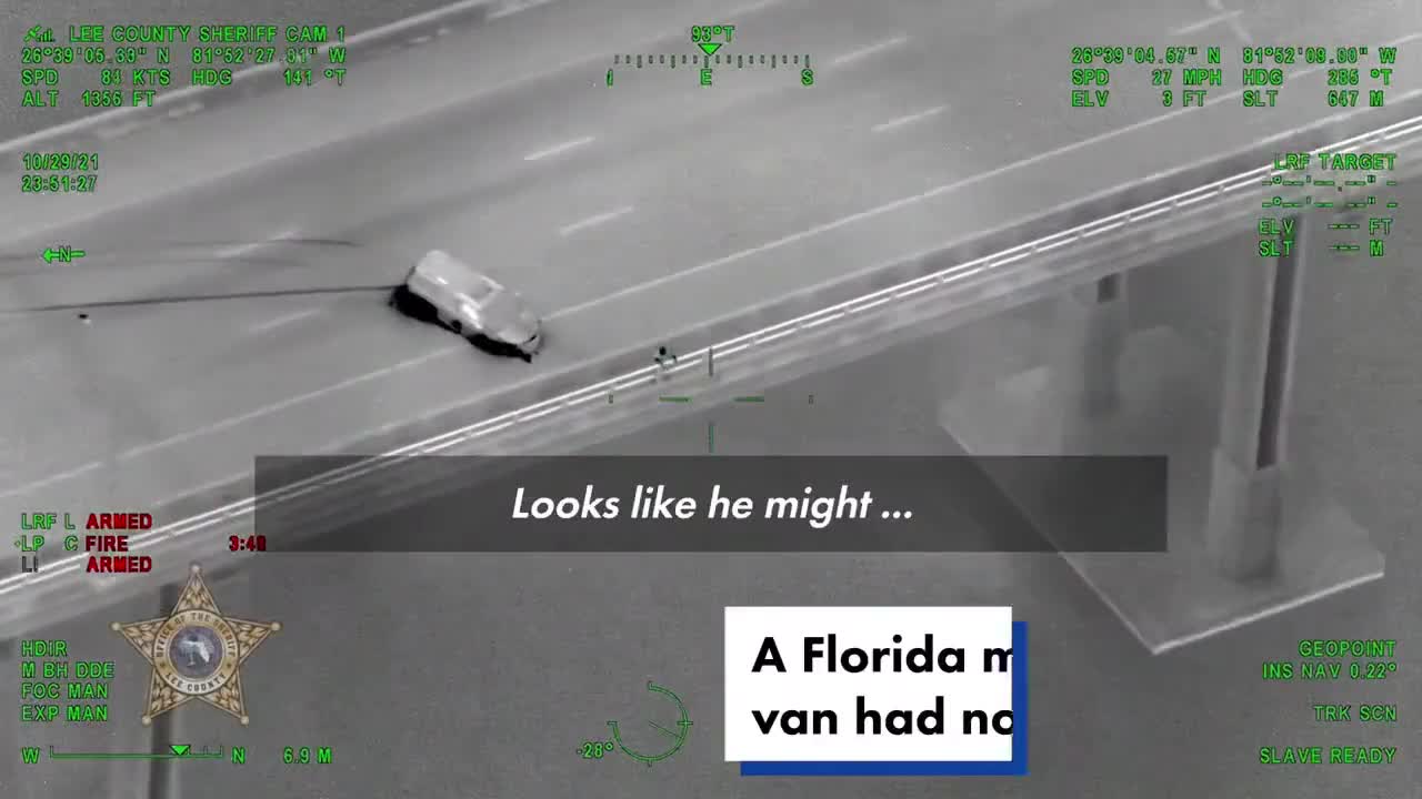 High Speed Chase Ends On Bridge Sorta