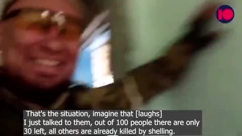 Russian orcs laughs about the high casualties of LPR proxy forces.