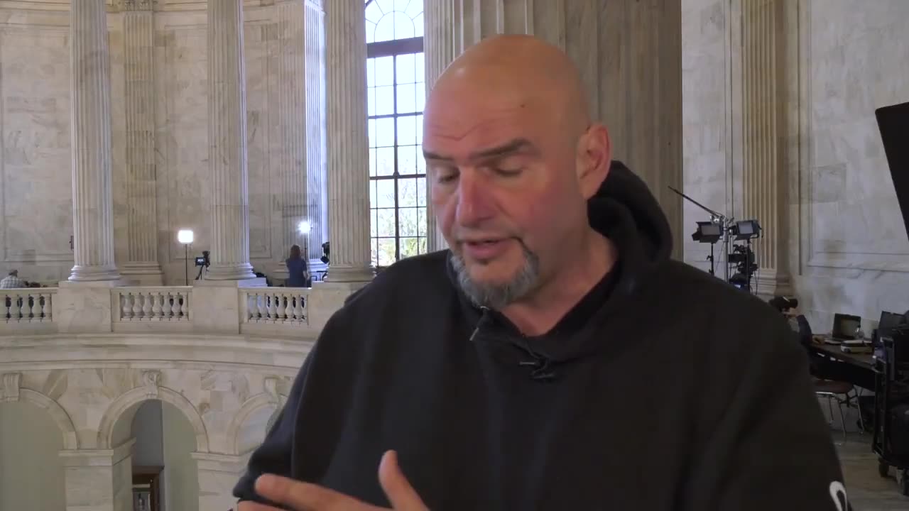 Senator John Fetterman (D-PA) has kind words for Elon Musk, vows to work with him.