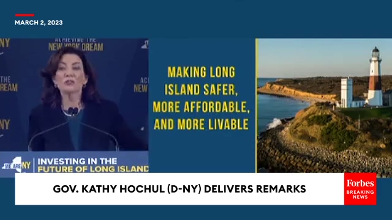 NY Gov. Kathy Hochul Delivers Her Plan To Make Long Island More Affordable