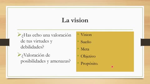 25 consejos bíblicos, La ley de la vision parte 3