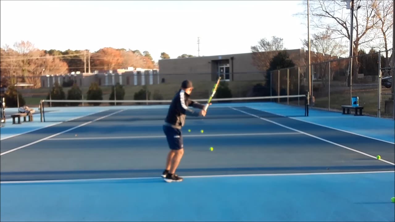 Slow Motion Forehand