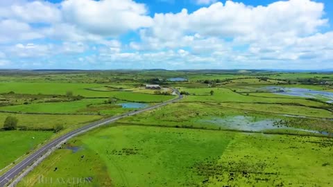 Ireland 4K - Scenic Relaxation Film With Calming Music