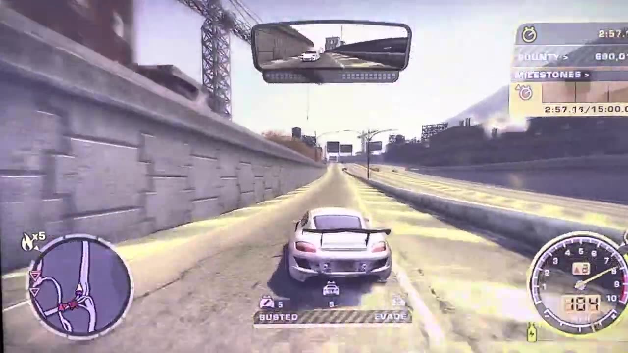 NFS Most Wanted 2005 Challenge Series Event 60 Pt 1(Xbox 360 HD)