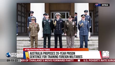 Australia proposes 20-year prison sentence for veterans training with foreign militaries