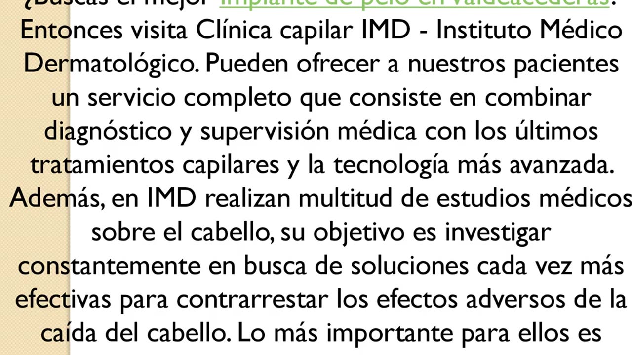 Consigue el mejor Implante de pelo en Valdeacederas