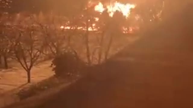 in Kharkiv the flames burned as bright as day