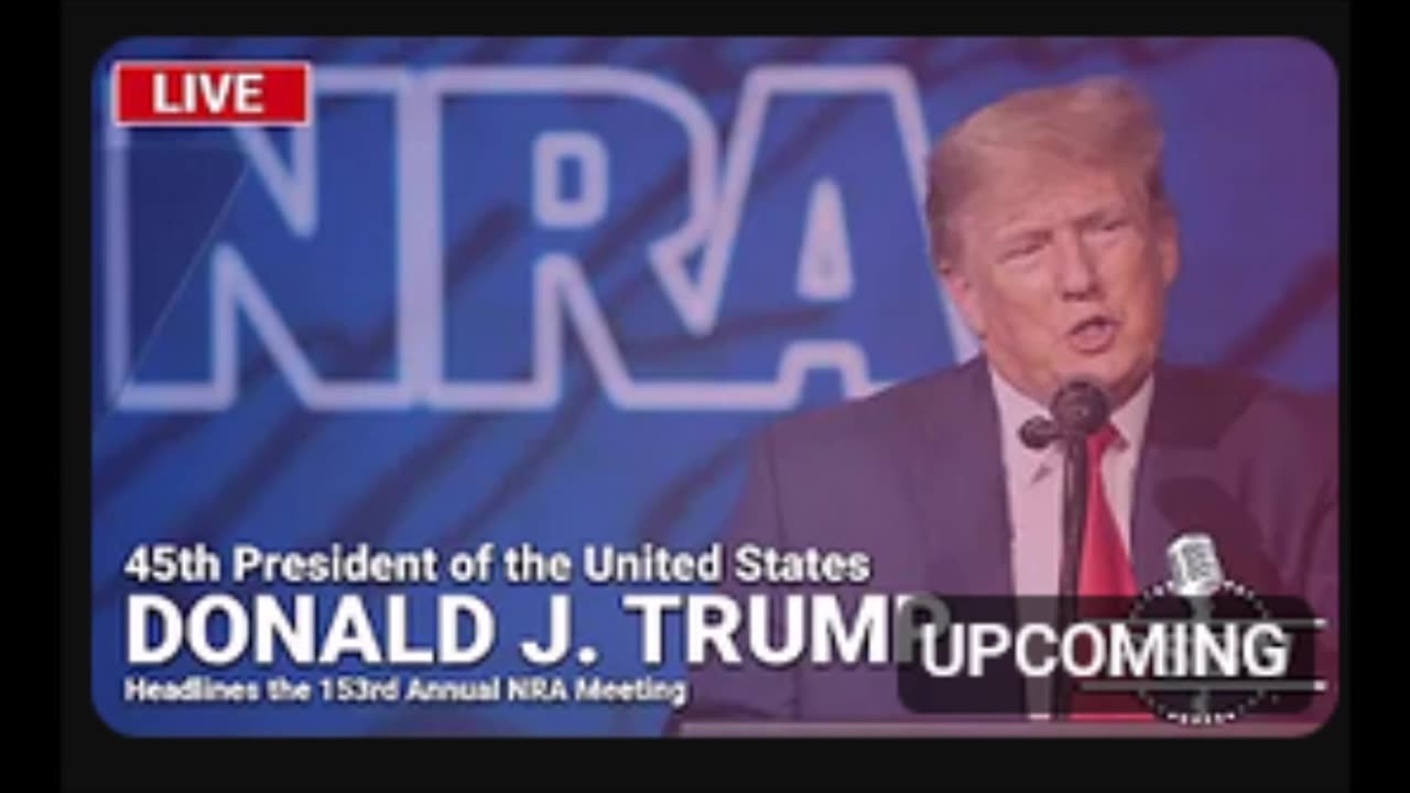 LIVE: President Trump Headlines the 153rd Annual NRA Meeting - 5/18/24