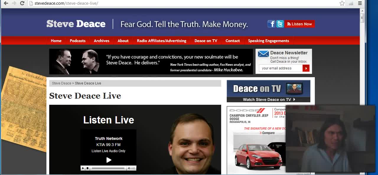 Is Steve Deace a Vatican Shill