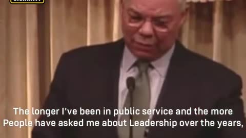 Colin Powell Shares Wisdom on Leadership_1