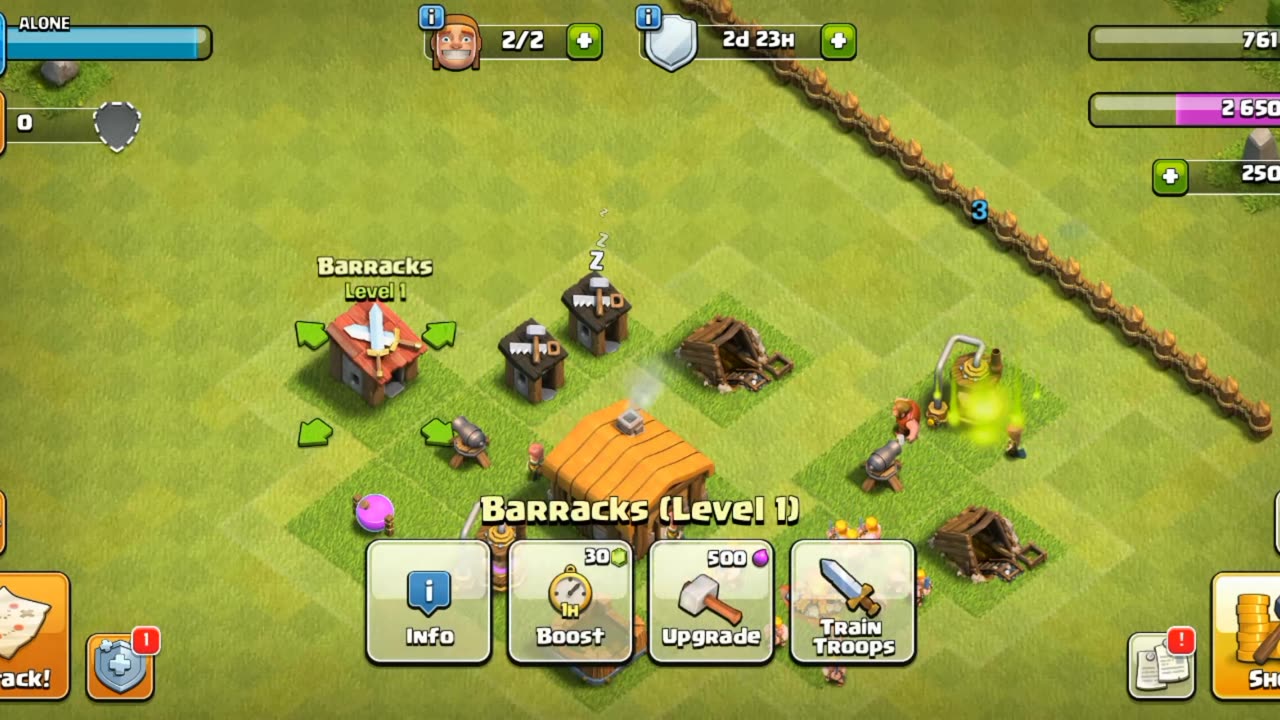 Inaugutal Clash of Clans Gameplay & Interface Exploration