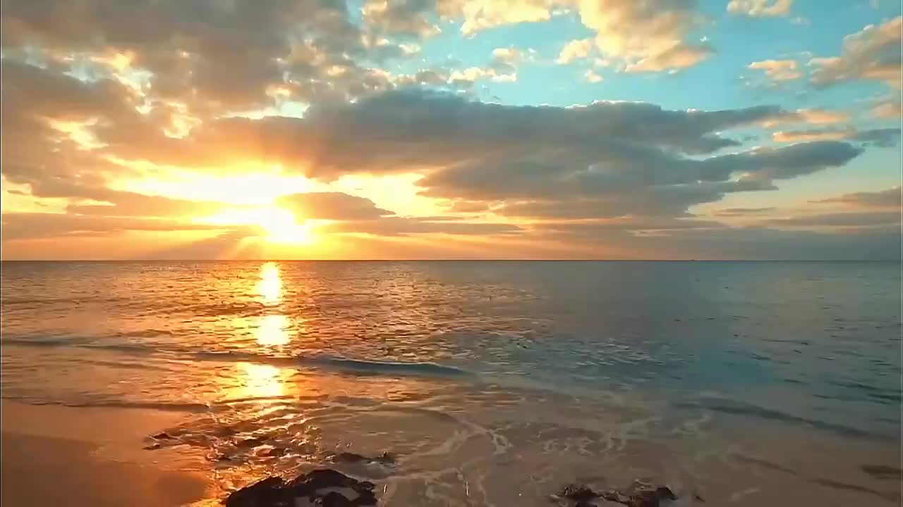 Beautiful beach long video