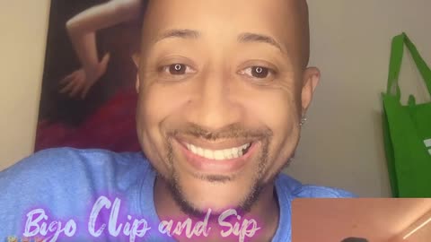 TrinaB's old boo Louis joined his live n he was all smiles 5/21/24 #bigoclipandsip