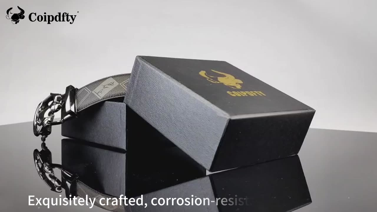 Far ahead and even more confident, men’s belts