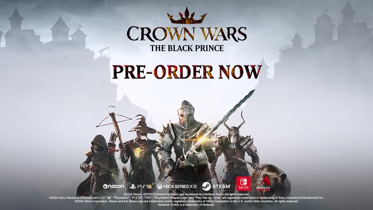 Crown Wars_ The Black Prince - Official 'Forge Your Weapons' Trailer _ Nacon Connect 2024