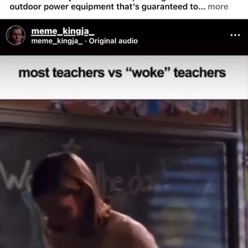 Real teachers vs these woke teachers