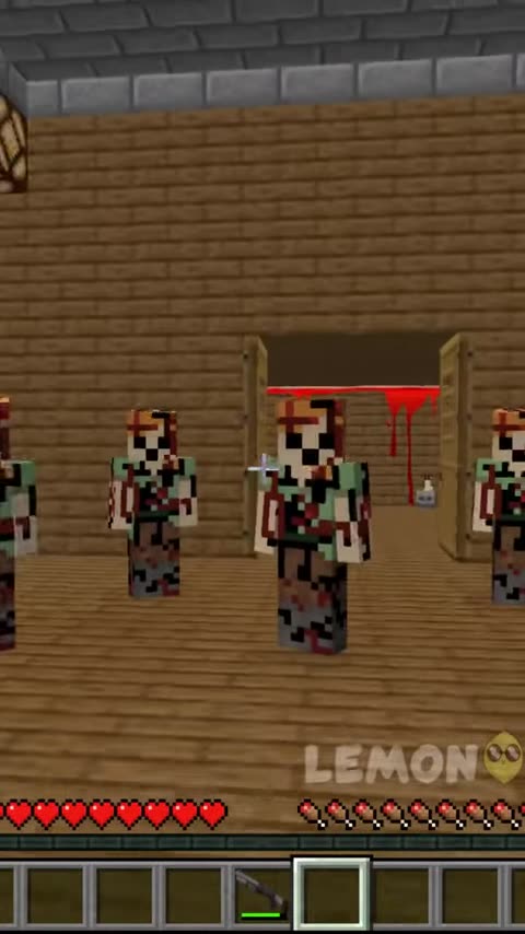 Good Morning in Minecraft ! #shorts #minecraft