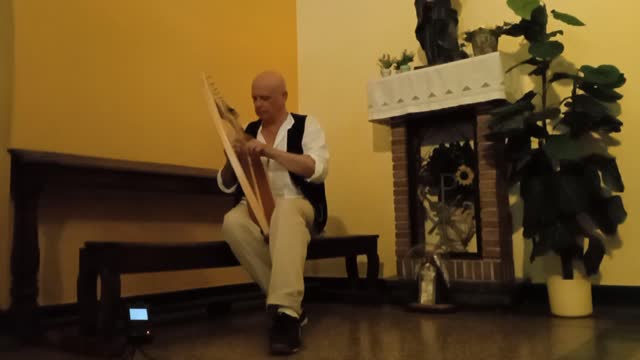 Gothic Harp. Live in the Kapel Bocholt Belgium