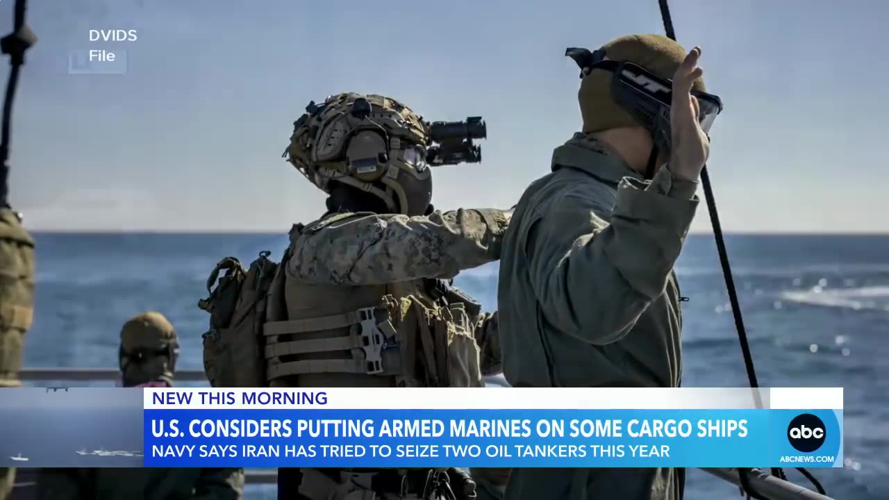 US considering armed troops on commercial ships | GMA