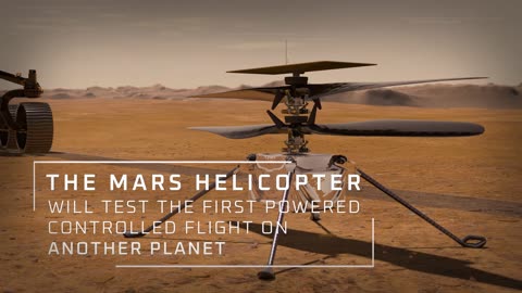 Mars Helicopter Prepares for Takeoff (Mission Trailer)